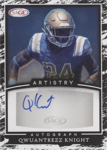 2022 SAGE Artistry Qwuantrezz Knight #A-QK