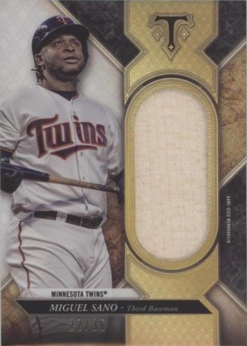 2017 Topps Triple Threads - Miguel Sanó #SJR-MS