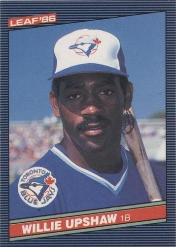 1986 Leaf Canadian - Willie Upshaw #128