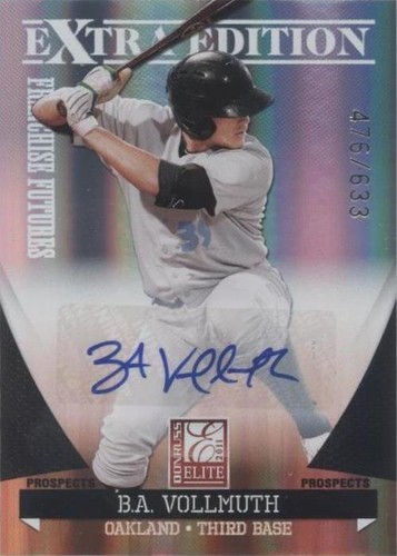 2011 Donruss Elite Extra Edition - B.A. Vollmuth #30