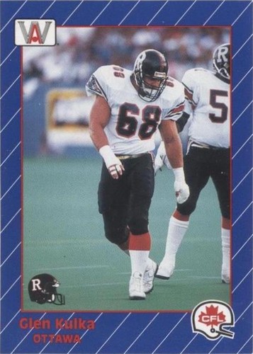 1991 All World CFL #69 Glenn Kulka Near mint or better | eBay