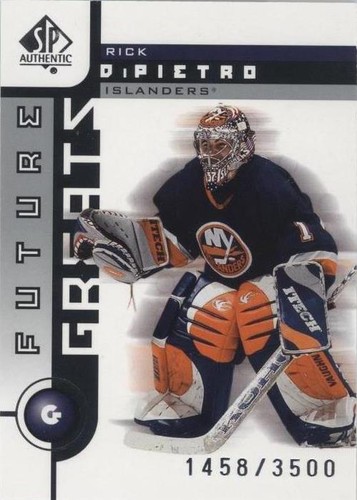 2001-02 SP Authentic - Rick DiPietro #128