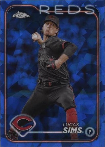 2024 Topps Chrome Sapphire Edition - Lucas Sims #355