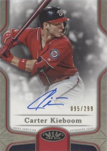 2020 Topps Tier One - Carter Kieboom #BOA-CK