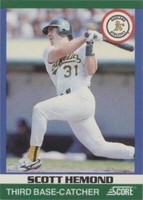 1991 Score 100 Hottest Rookies - Scott Hemond #22