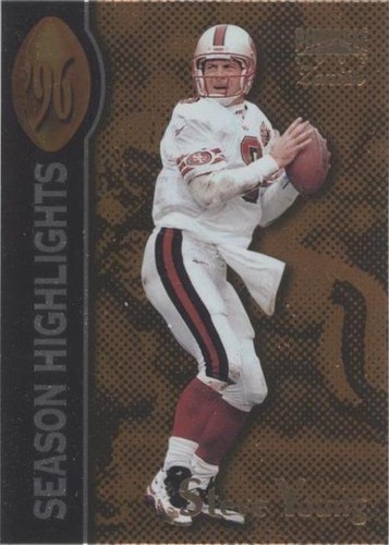 1997 Pinnacle Zenith Steve Young #133