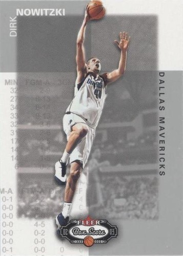 2002-03 Fleer Box Score - Dirk Nowitzki #41