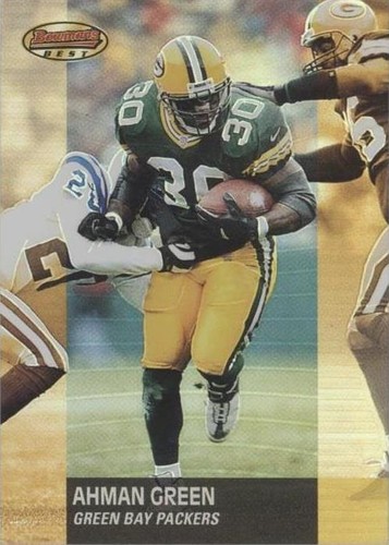 2001 Bowman's Best Ahman Green #75