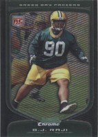 2009 Bowman Chrome B.J. Raji #145