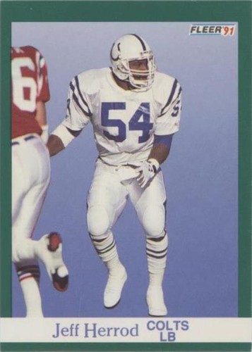 1991 Fleer Jeff Herrod #84