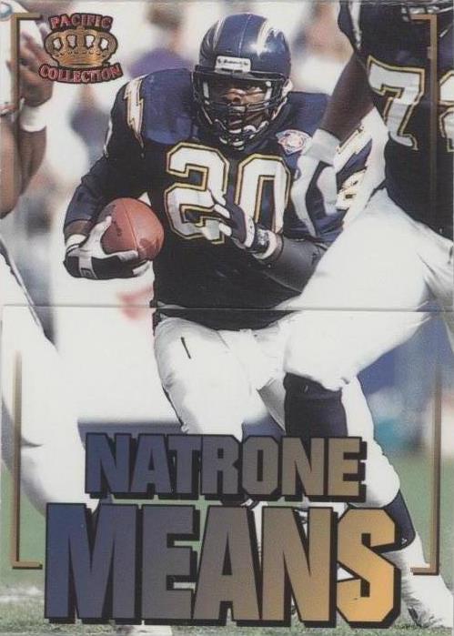 1995 Pacific Triple Folders Natrone Means #P-1