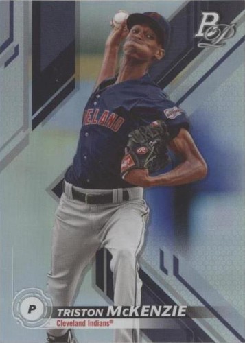 2019 Bowman Platinum - Triston McKenzie #TOP-99