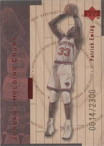1998-99 Upper Deck Hardcourt - Patrick Ewing/Michael Jordan #J18