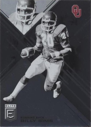 2017 Panini Elite Draft Picks Billy Sims #12