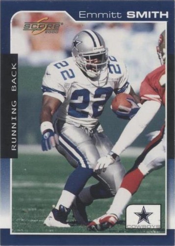2000 Score #53 Emmitt Smith Dallas Cowboys | eBay