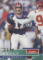 1995 Skybox Impact Jim Kelly #10