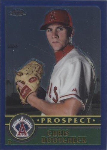 2003 Topps Chrome Traded & Rookies - Chris Bootcheck #T155