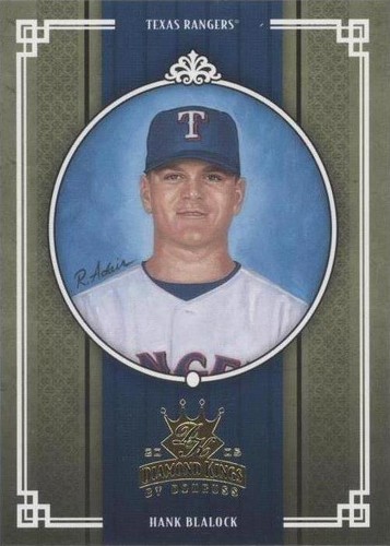 2005 Donruss Diamond Kings - Hank Blalock #404