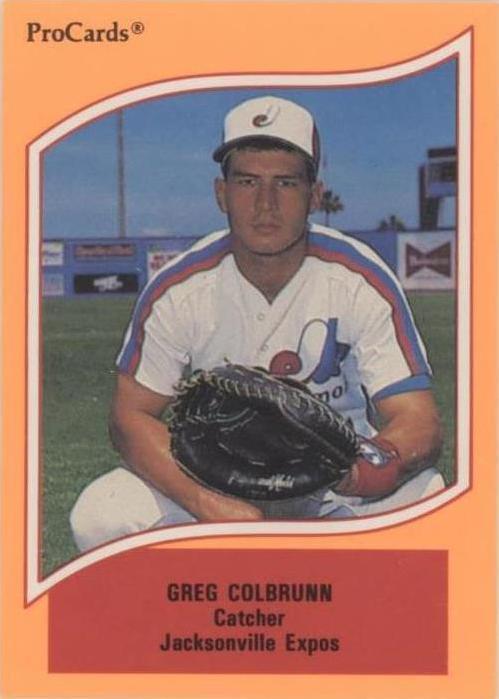 ProCards 1990 A & AA Minor League Stars - Greg Colbrunn #53