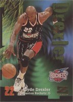 1997-98 Skybox Z-Force - Clyde Drexler #22