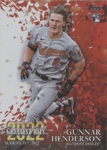 2023 Topps Series 1 - Gunnar Henderson #22GH-13