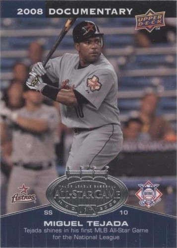 2008 Upper Deck Documentary - Miguel Tejada #ASG-MT