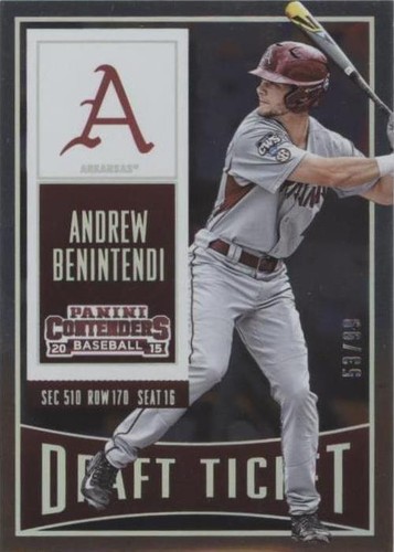 2015 Panini Contenders - Andrew Benintendi #8
