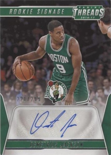 2016-17 Panini Threads - Demetrius Jackson #32