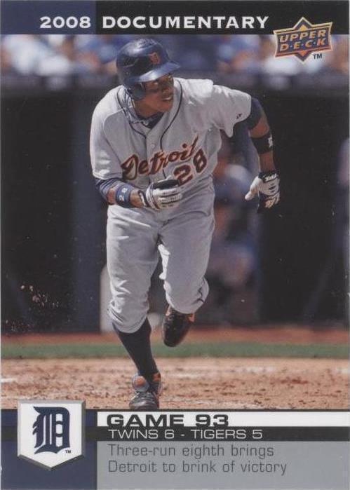 Documental Upper Deck 2008 - Curtis Granderson #2803