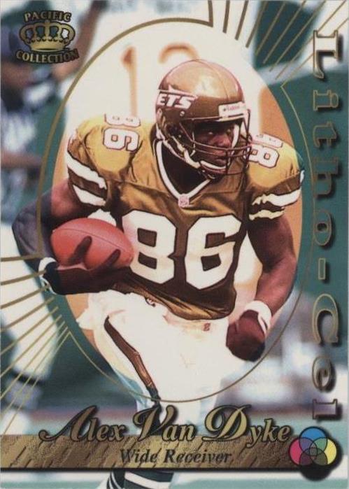 1996 Pacific Litho-Cel Alex Van Dyke #LITHO-72
