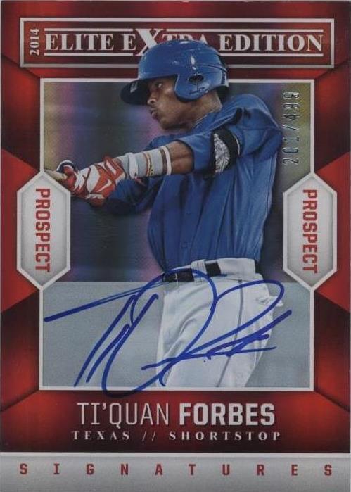 2014 Panini Elite Extra Edition - Ti'quan Forbes #39