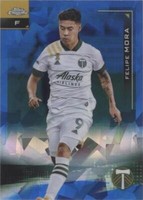 2021 Topps Chrome MLS Sapphire Edition Felipe Mora #112