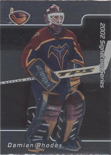2001-02 In the Game Be A Player Signature Series - Damian Rhodes #053