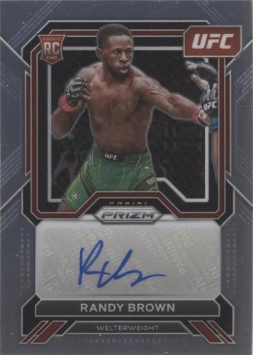 2023 Panini Prizm UFC - Randy Brown #SA-RBR