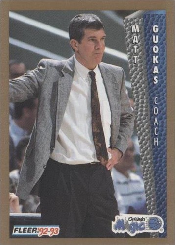 1992-93 Fleer - Matt Guokas #161