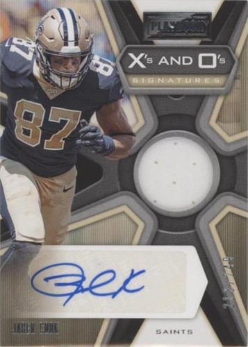 2019 Panini Playbook Jared Cook #XO-JC