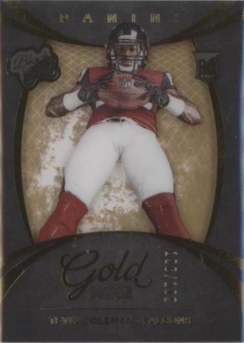 Panini Black Gold 2015 Tevin Coleman #RGM-17