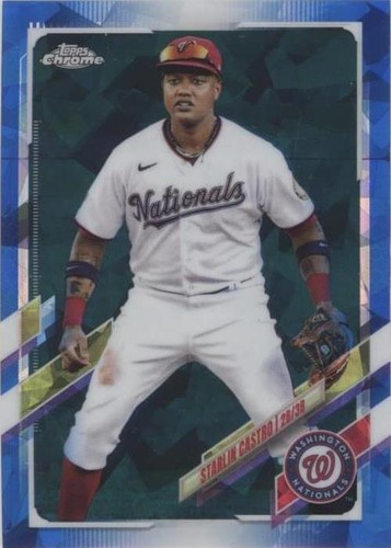 2021 Topps Chrome Sapphire Edition - Starlin Castro #453