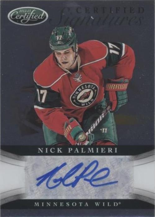 2012-13 Panini Certified - Nick Palmieri #CS-NP
