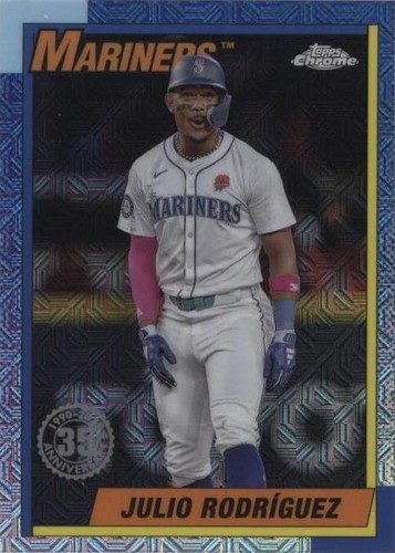 2025 Topps Heritage Julio Rodriguez #H25-11, 25th