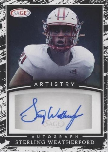2022 SAGE Artistry Sterling Weatherford #A-SW