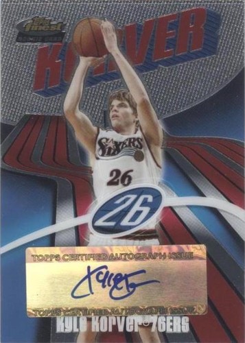 2003-04 Topps Finest - Kyle Korver #155