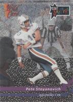 1992 Wild Card Pete Stoyanovich #SS-47