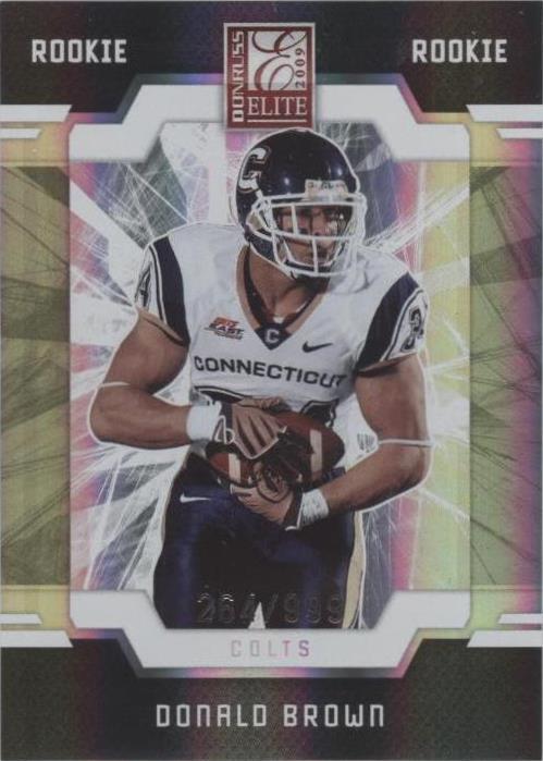2009 Donruss Elite Donald Brown #134