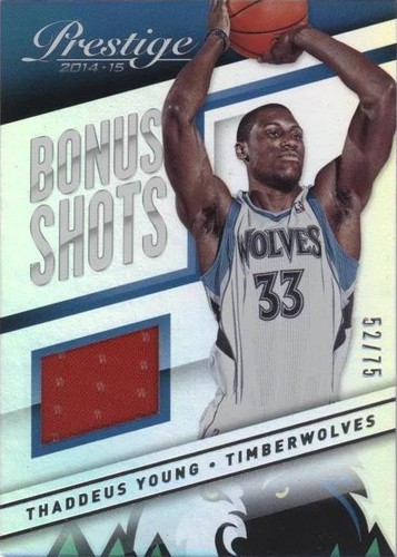 2014-15 Panini Prestige - Thaddeus Young #62