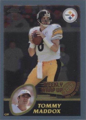 2003 Topps Chrome Tommy Maddox #163