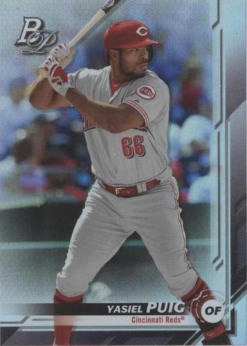 2019 Bowman Platinum - Yasiel Puig #81