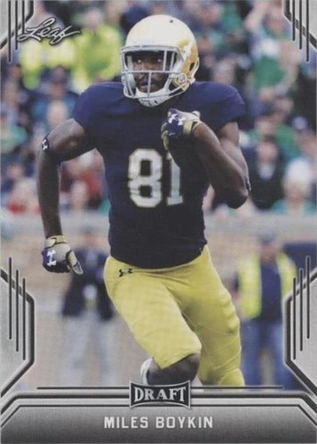 2019 Leaf Draft Miles Boykin #55