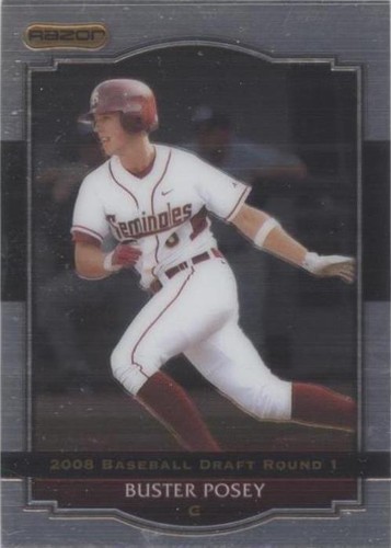 2008 Razor Signature Series Metal - Buster Posey #BA-BUP