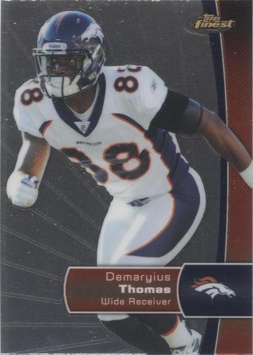 2012 Topps Finest Demaryius Thomas #9